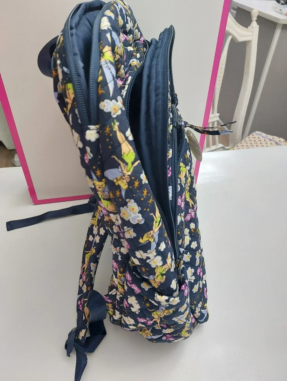 Vera Bradley Essential Large Backpack Tinkerbell NWT